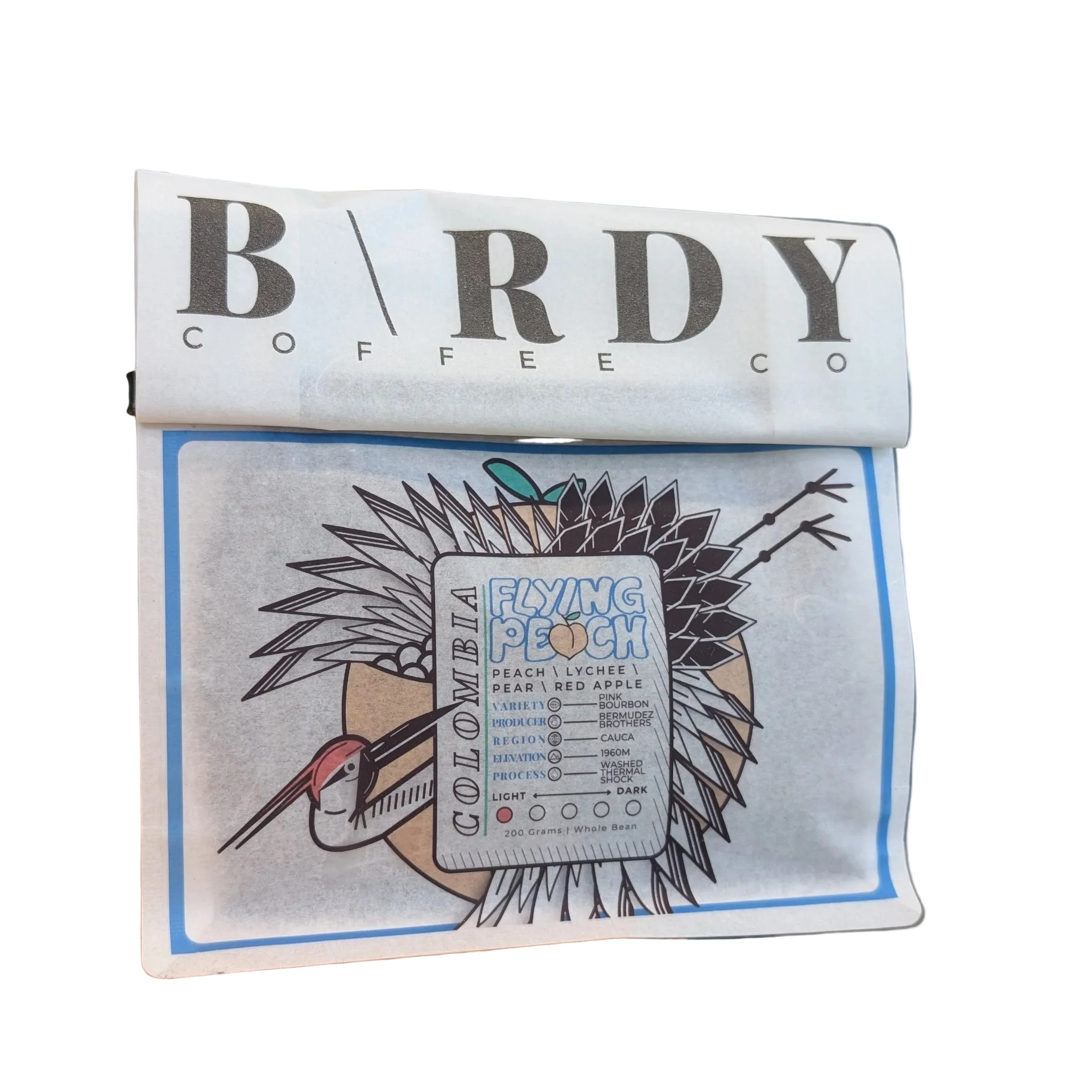 Birdy Coffee Co. Birdy - Colombia - Flying Peach Coffee Beans