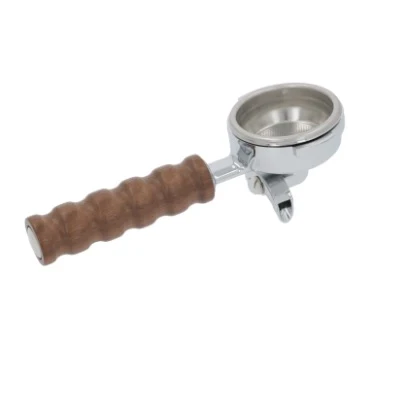 Faema E61 Complete Double Portafilter With Walnut Handle