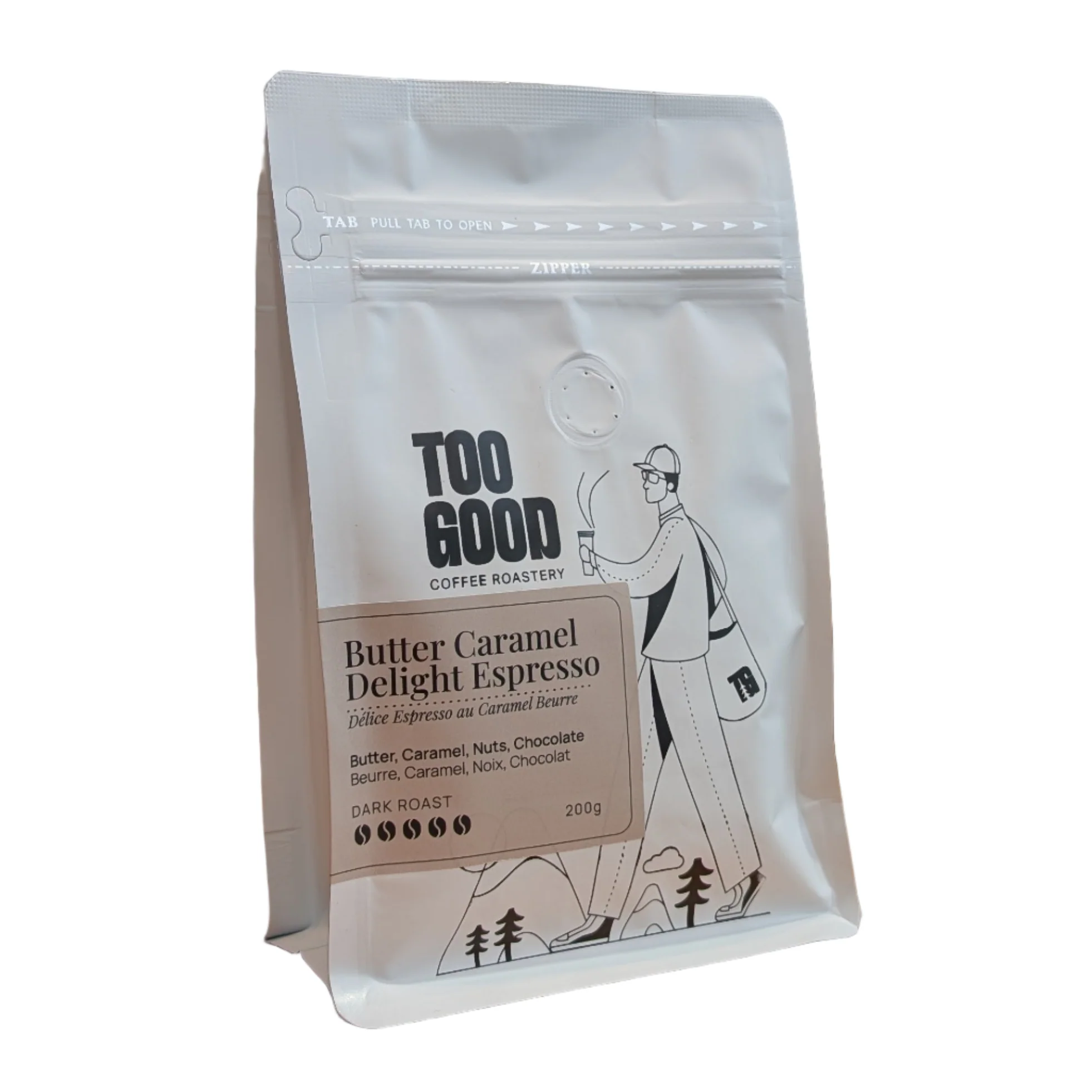 Too Good - Butter Caramel Delight Espresso Coffee Beans - 1 KG