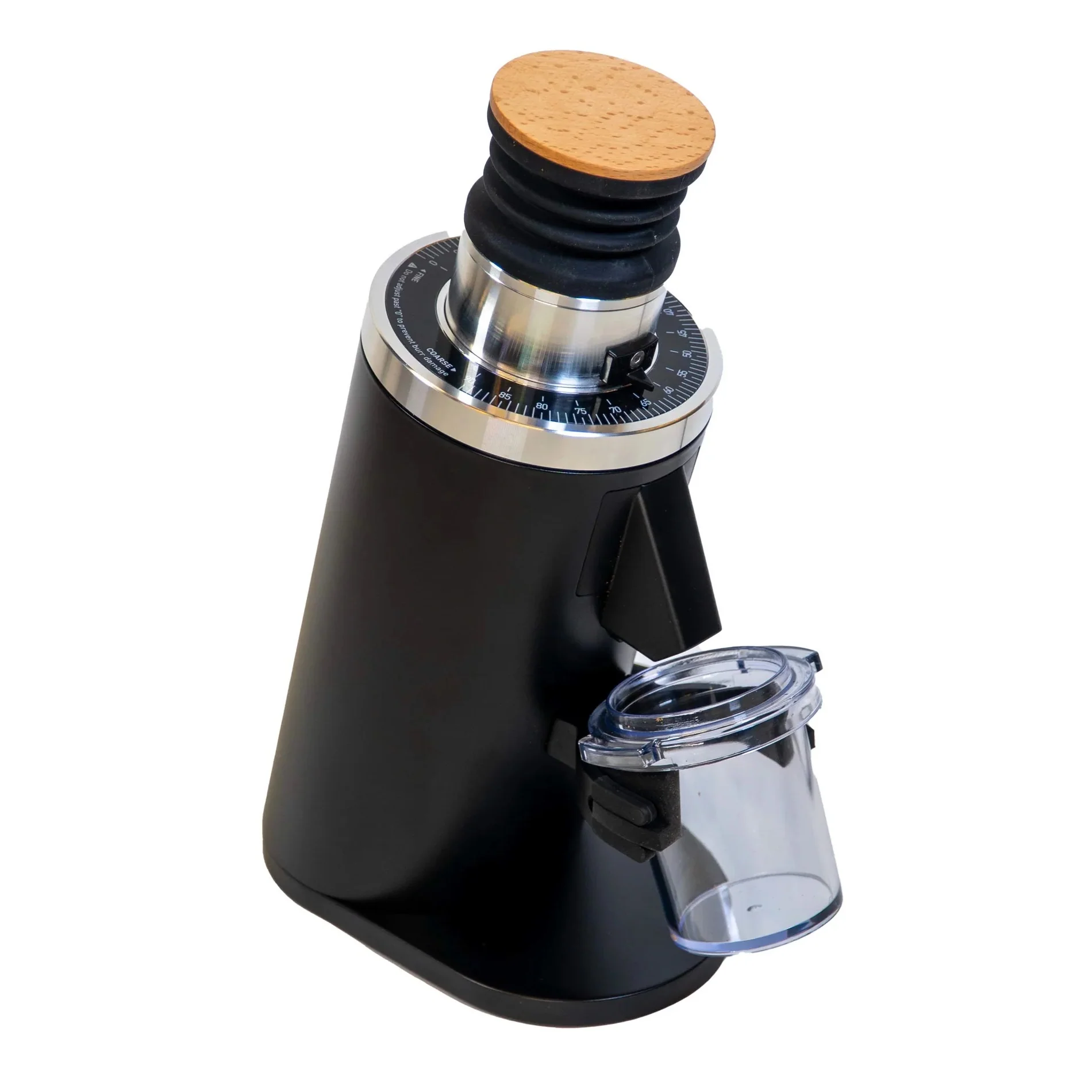 Turin Grinders Turin DF54 V3 Single Dose Coffee Grinder - Green / Stainless Steel - Image 3