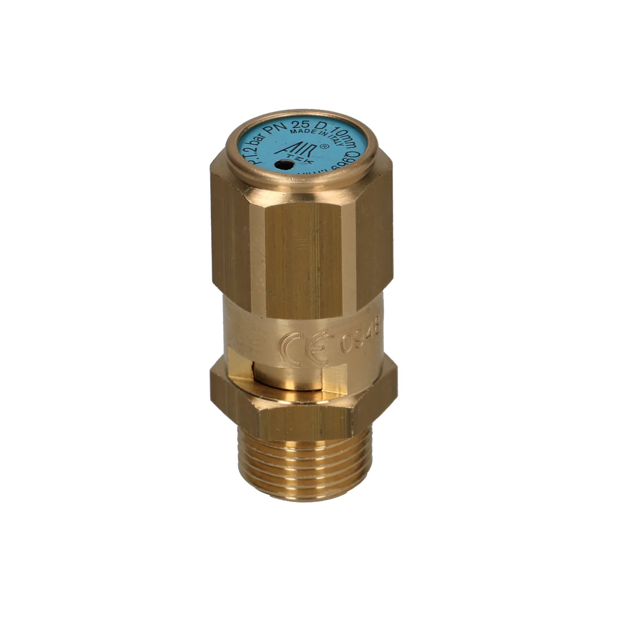 Boiler Safety Valve - 3/8" 2.0bar CE-PED — SKU SKU00505-000-4C3A2A