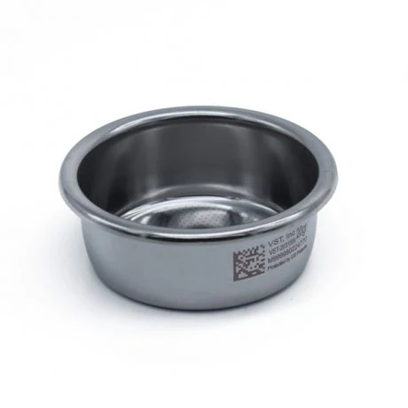 VST Precision Double Portafilter Basket - 18g - Ridged