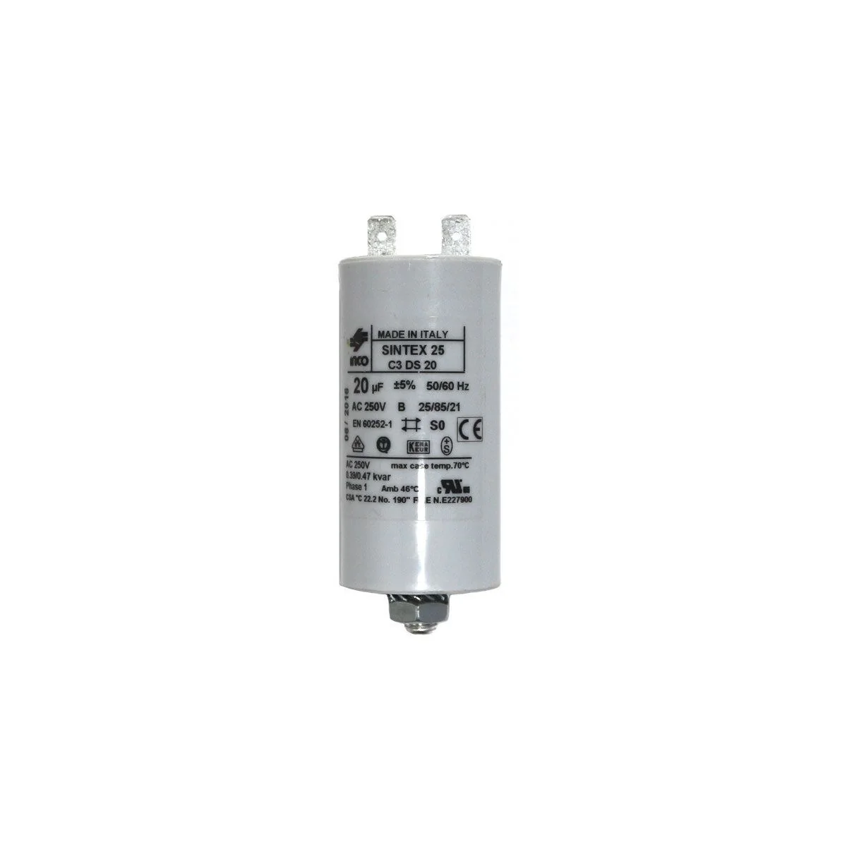 Rancilio Rocky 20mF 110V Start Capacitor