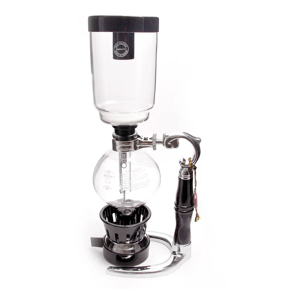 Yama Glass 3 Cup Tabletop Coffee Syphon With Alcohol Burner (TCA-3D) - Image 2