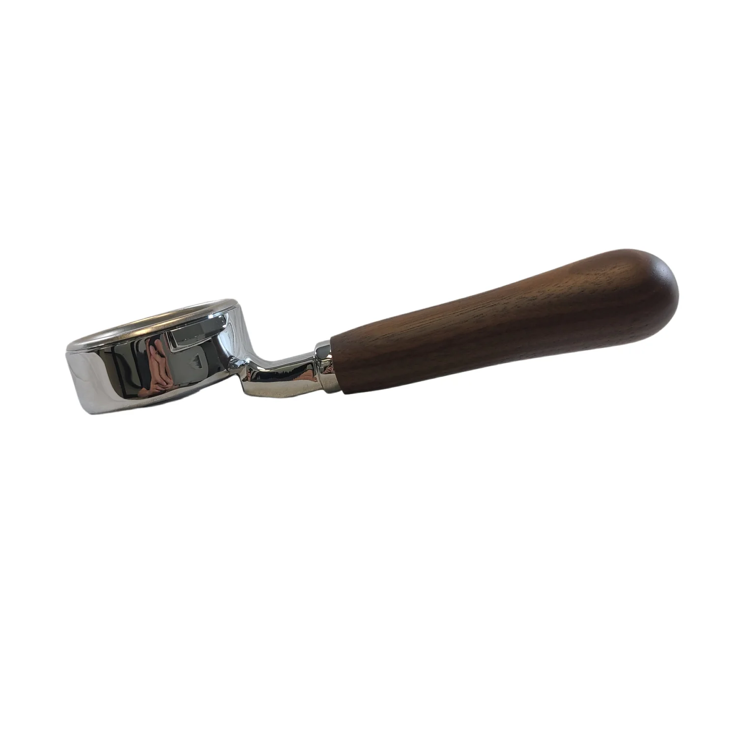 Gaggia Bottomless Portafilter with Wood Handle - Olive Wood — SKU SKU01527-001-B065F7