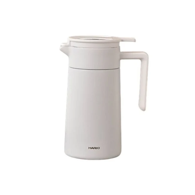 Hario Double Walled Ceramic Coated Metal Server - Black / 600ml - Image 5