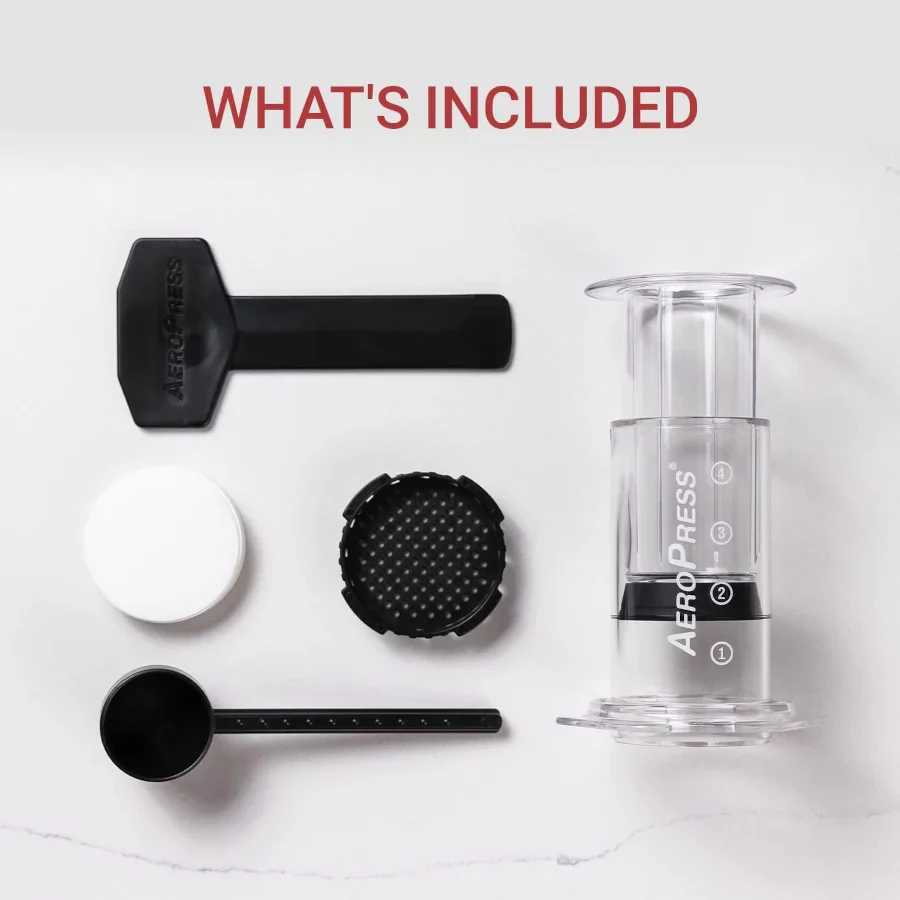 Aerobie AeroPress Clear Colors Coffee and Espresso Maker - Clear - Image 2