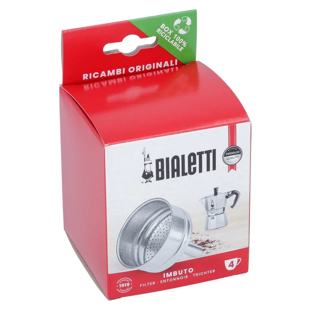 Bialetti Moka Express® Replacement Funnel - 2 cup - Image 2