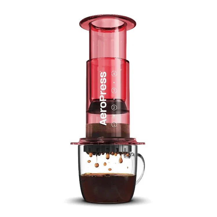 Aerobie AeroPress Clear Colors Coffee and Espresso Maker - Clear - Image 6