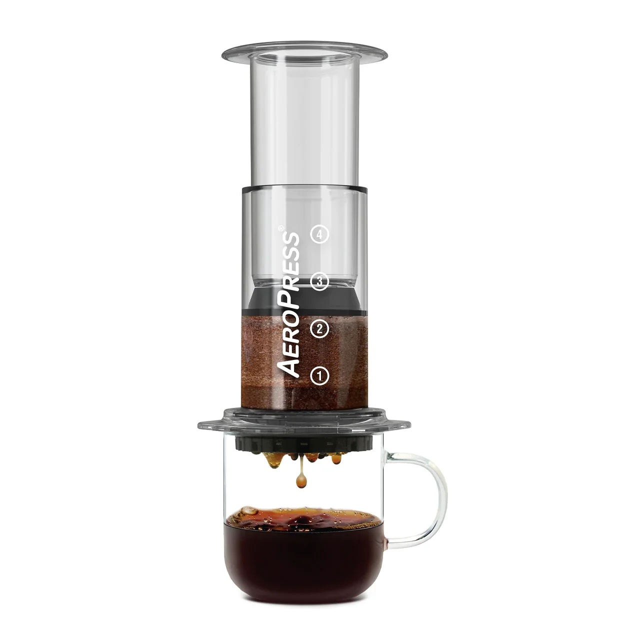 Aerobie AeroPress Clear Colors Coffee and Espresso Maker - Clear - Image 4
