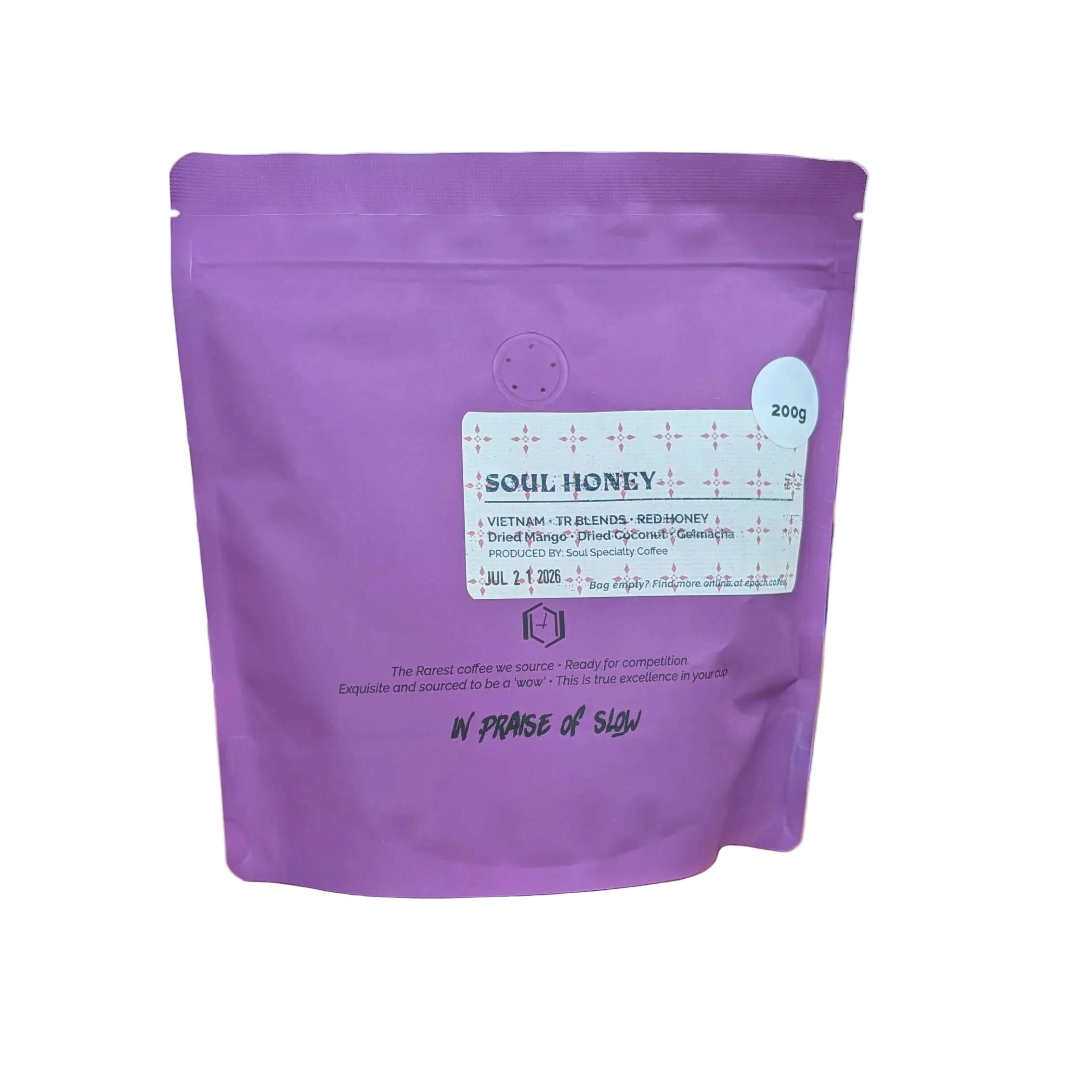 Epoch Chemistry - Epoch X Soul Honey Coffee Beans