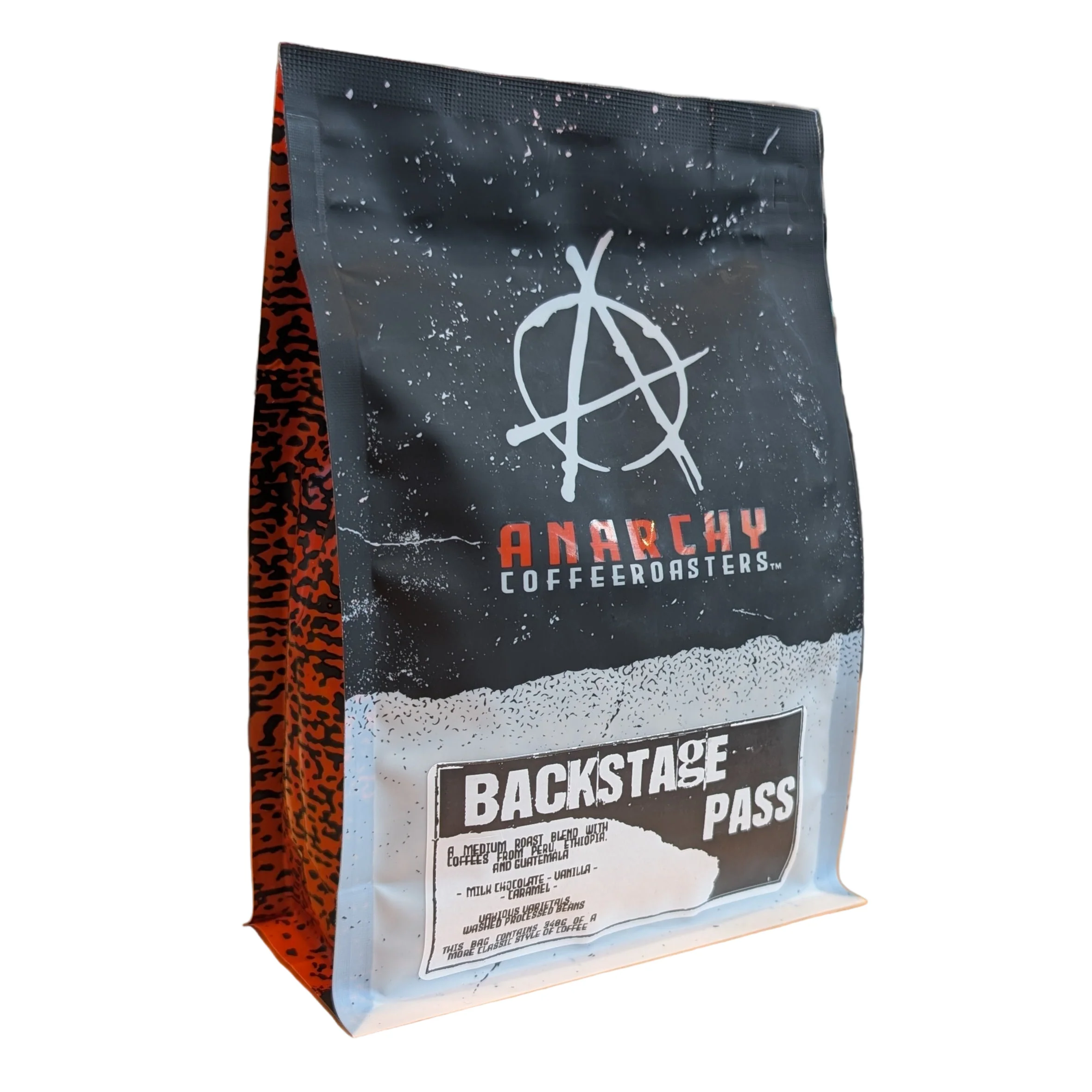 Anarchy Coffee Roasters Backstage Pass Blend Coffee Beans