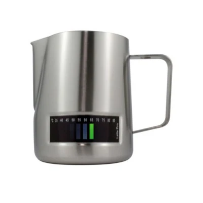 Rhino Coffee Gear Latte Pro Milk Pitcher (16, 20 or 34oz) - 33oz / Stainless Steel