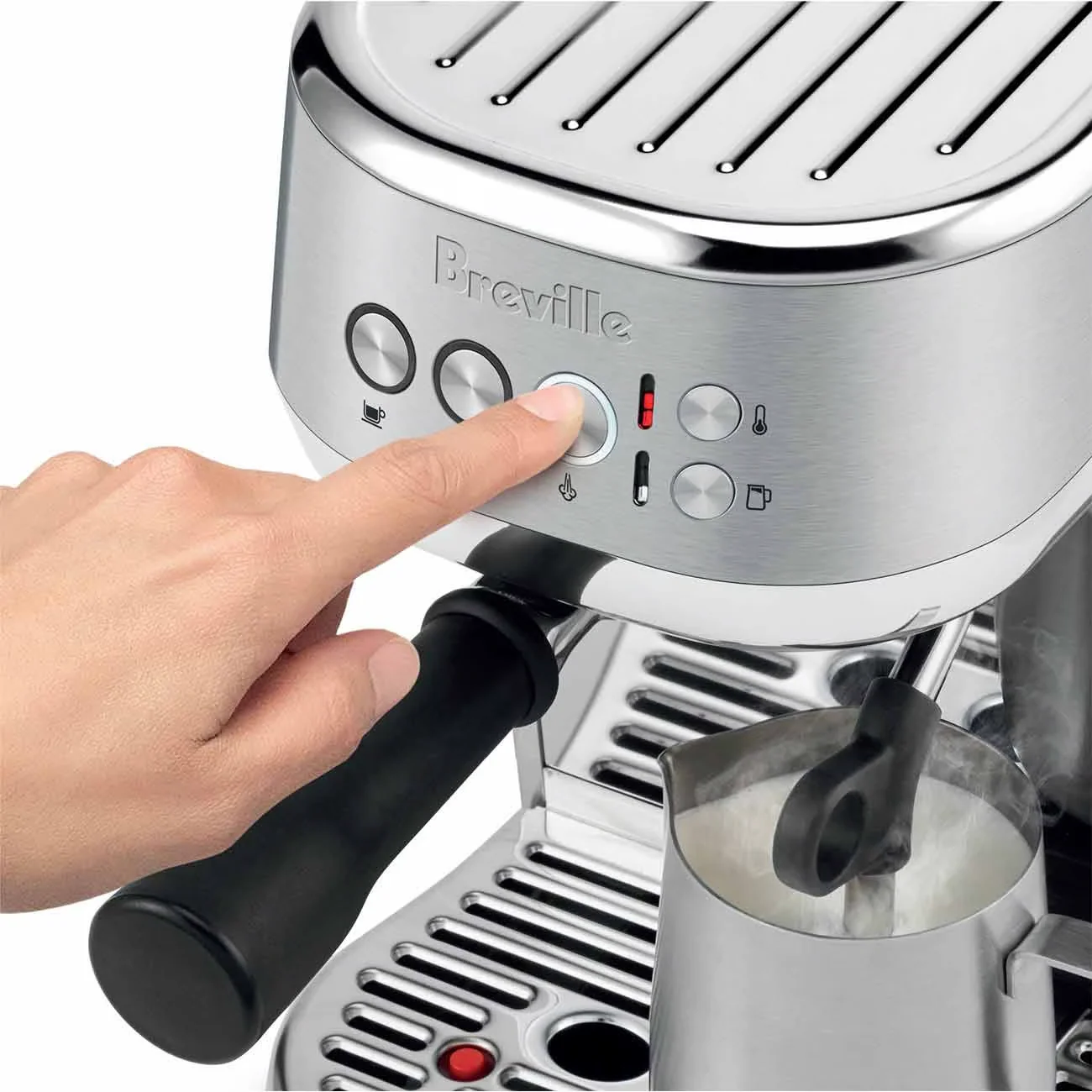 Breville Bambino Plus Espresso Machine - Stainless Steel - Image 5