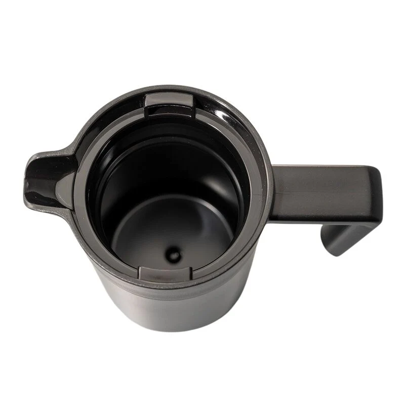 Hario Double Walled Ceramic Coated Metal Server - Black / 600ml - Image 4