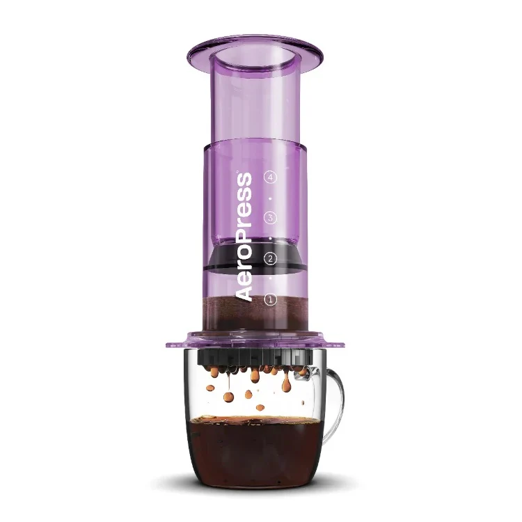 Aerobie AeroPress Clear Colors Coffee and Espresso Maker - Clear - Image 7