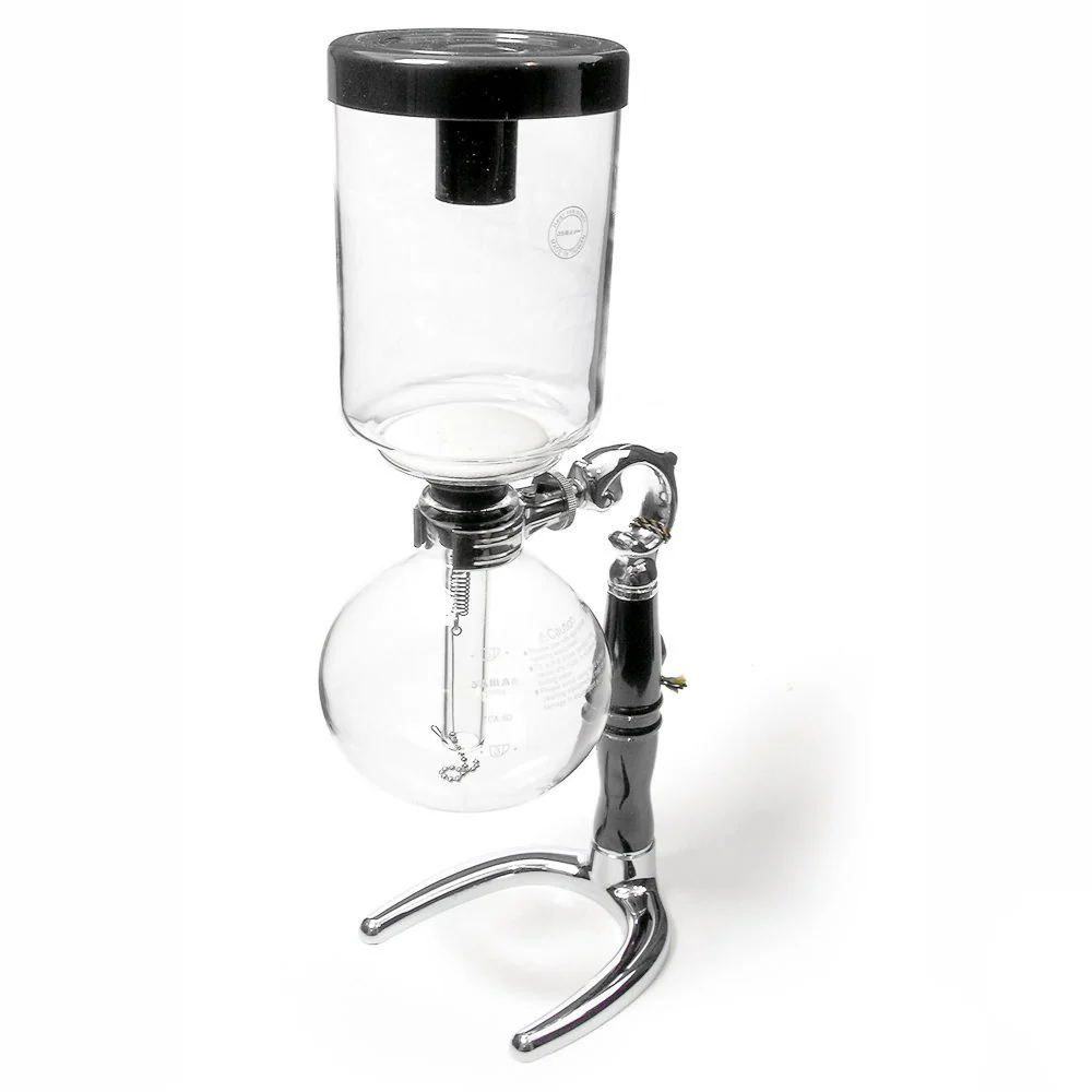 Yama Glass 3 Cup Tabletop Coffee Syphon With Alcohol Burner (TCA-3D)