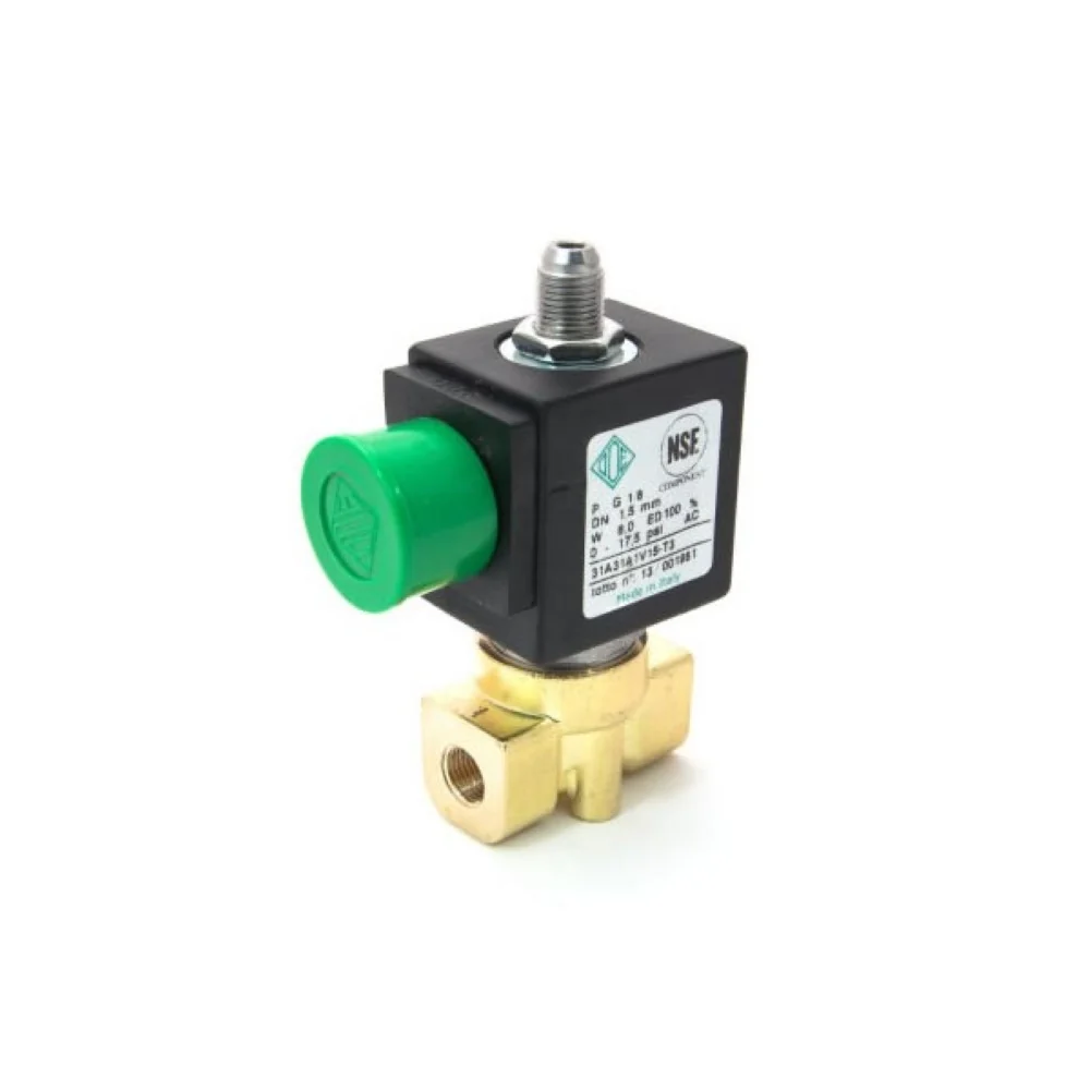 230/240V 50/60 Hz 8W 1/8" F x 1/8" F Three-Way ODE Solenoid