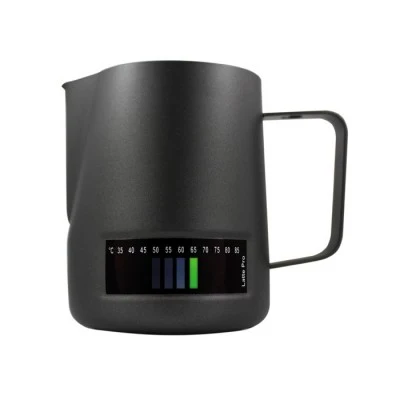 Rhino Coffee Gear Latte Pro Milk Pitcher (16, 20 or 34oz) - 16oz / Stainless Steel - Image 3