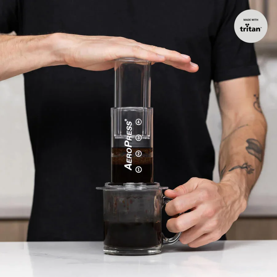 Aerobie AeroPress Clear Colors Coffee and Espresso Maker - Clear - Image 3