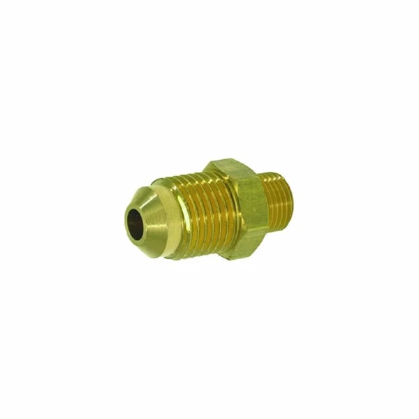 1/4" M x 1/8" M BSP Flare Flowmeter Fitting