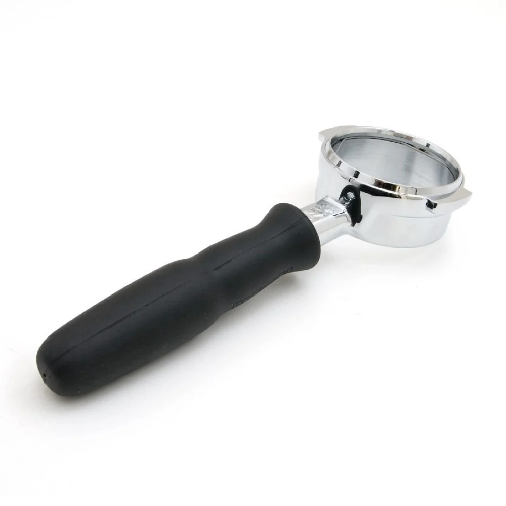 La Marzocco OEM Bottomless Portafilter - Factory Cut, Logo Embossed, Rubber Handle