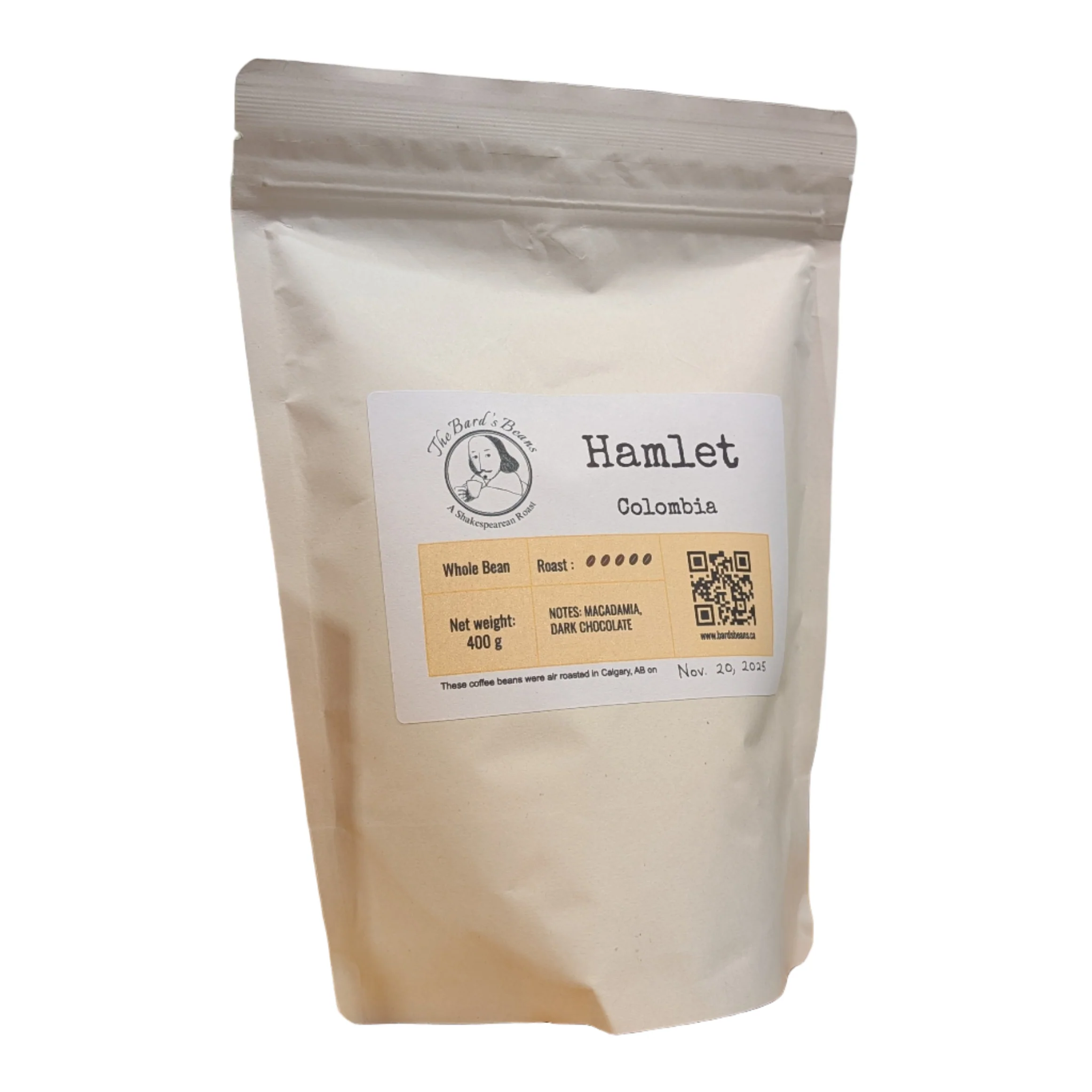 Bards Beans The Bard's Beans - Colombia - Hamlet Coffee Beans