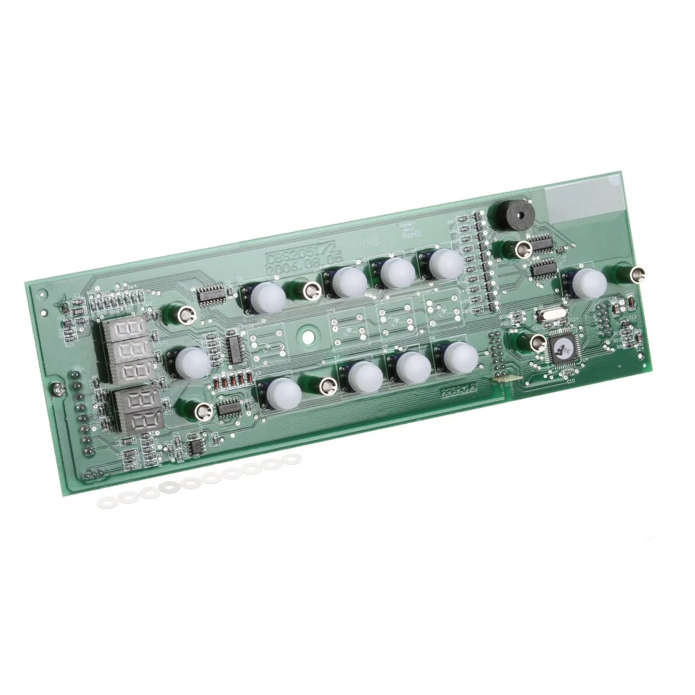 Fetco Control Board Assembly, 10 keys, D3P (1108.00006.00)